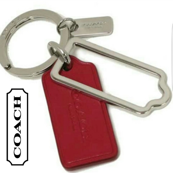 COACH HANGTAG KEY RING - Picture 1 of 6